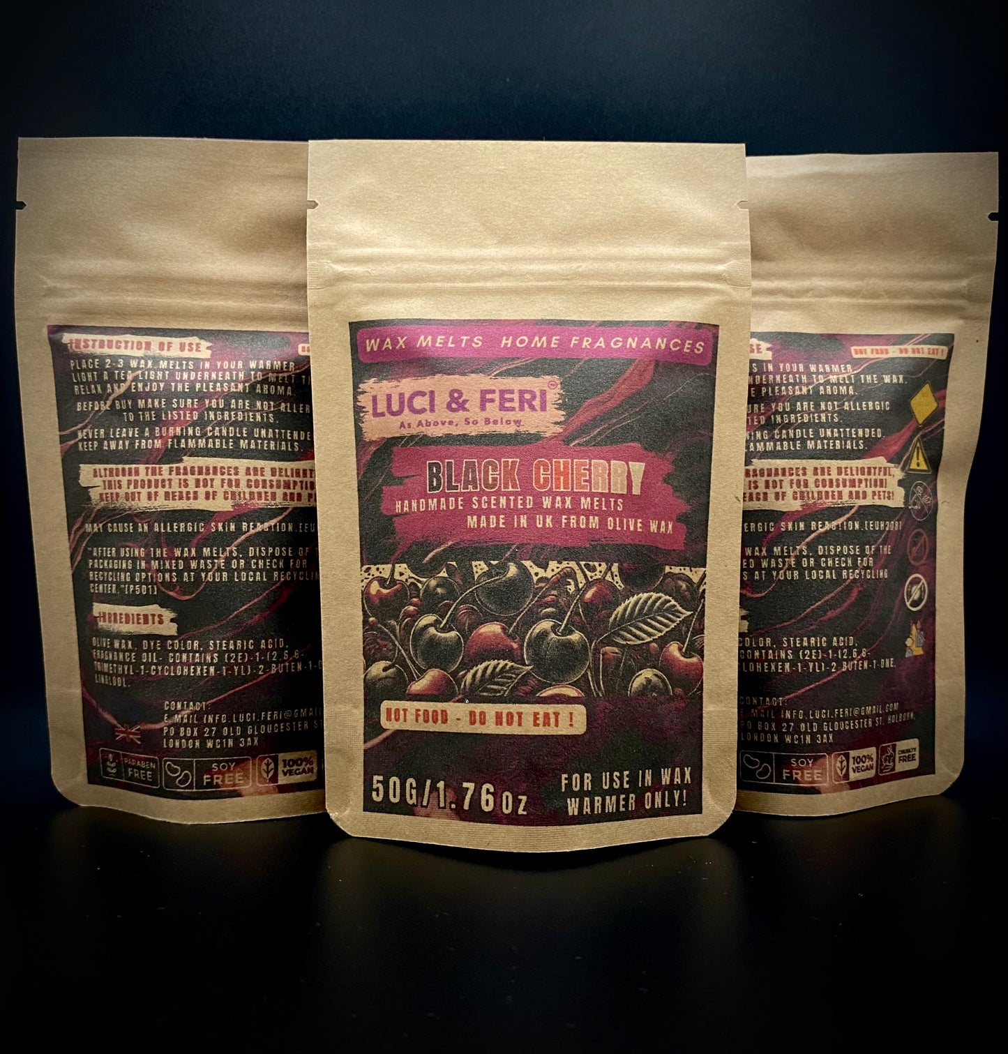 Black Cherry Wax Melts